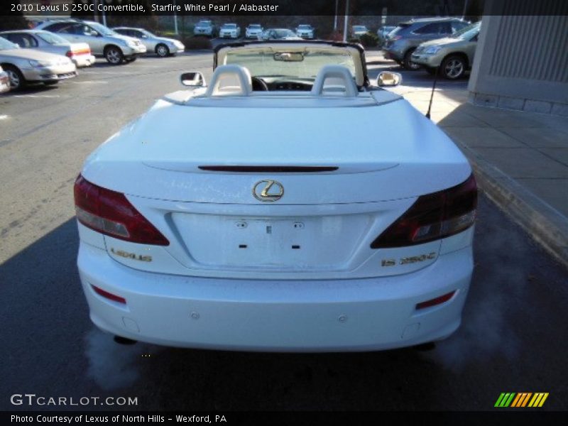 Starfire White Pearl / Alabaster 2010 Lexus IS 250C Convertible