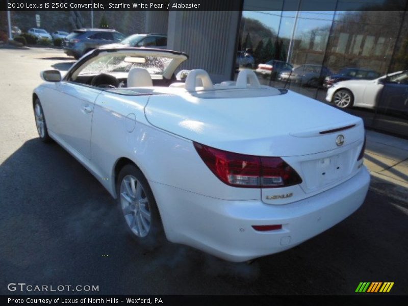 Starfire White Pearl / Alabaster 2010 Lexus IS 250C Convertible