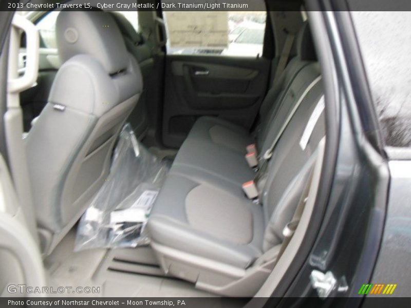Cyber Gray Metallic / Dark Titanium/Light Titanium 2013 Chevrolet Traverse LS