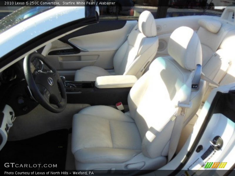 Starfire White Pearl / Alabaster 2010 Lexus IS 250C Convertible