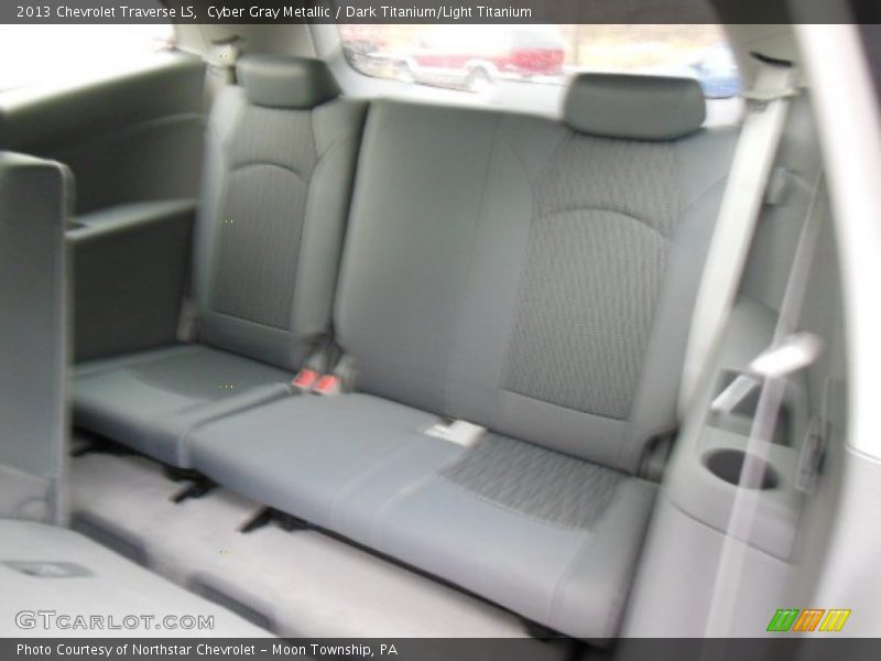 Cyber Gray Metallic / Dark Titanium/Light Titanium 2013 Chevrolet Traverse LS
