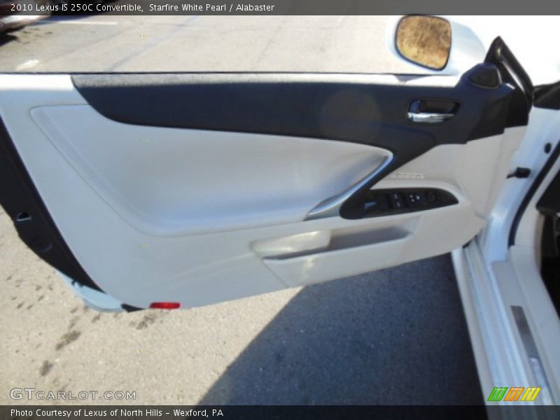 Starfire White Pearl / Alabaster 2010 Lexus IS 250C Convertible