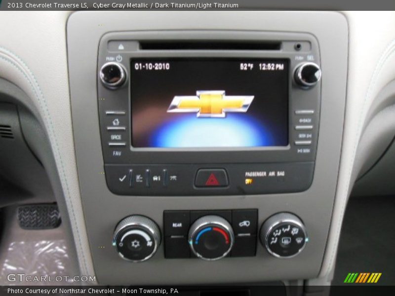 Cyber Gray Metallic / Dark Titanium/Light Titanium 2013 Chevrolet Traverse LS