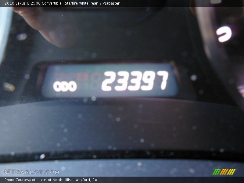 Starfire White Pearl / Alabaster 2010 Lexus IS 250C Convertible