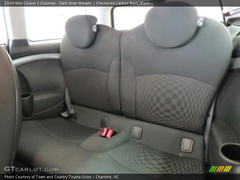 Dark Silver Metallic / Checkered Carbon Black/Black 2009 Mini Cooper S Clubman
