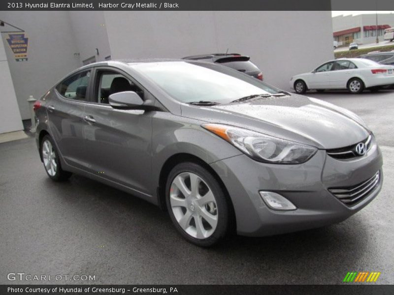 Front 3/4 View of 2013 Elantra Limited