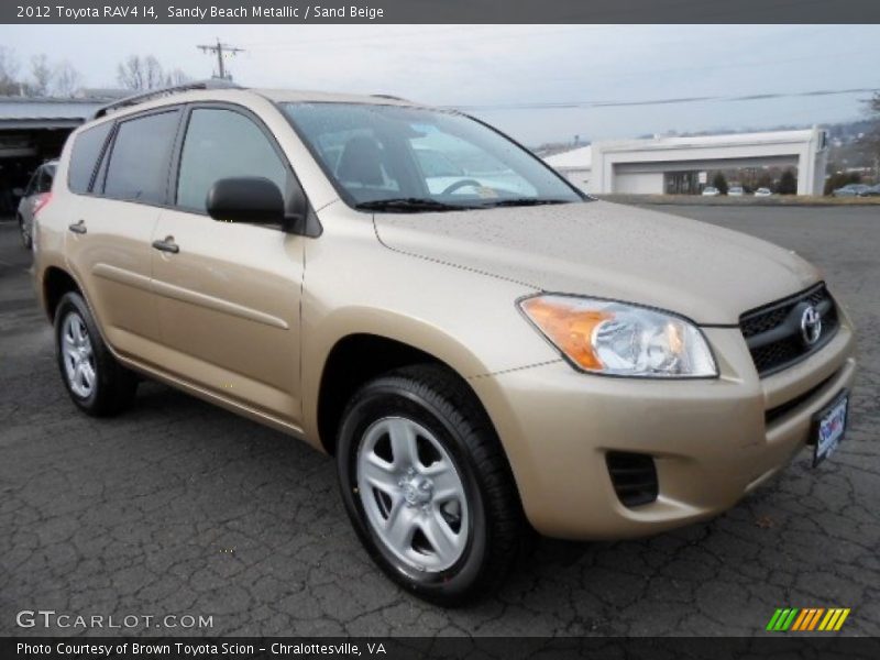 Sandy Beach Metallic / Sand Beige 2012 Toyota RAV4 I4