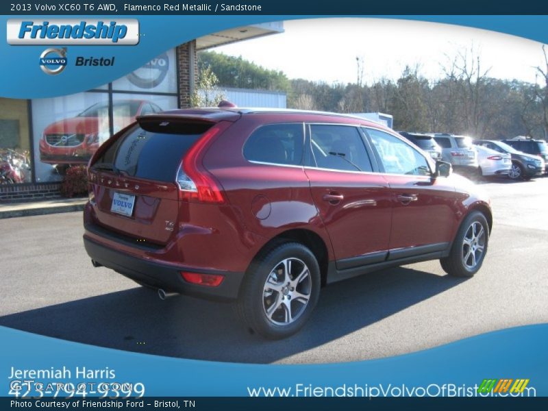 Flamenco Red Metallic / Sandstone 2013 Volvo XC60 T6 AWD
