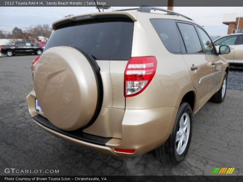 Sandy Beach Metallic / Sand Beige 2012 Toyota RAV4 I4