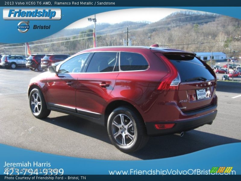 Flamenco Red Metallic / Sandstone 2013 Volvo XC60 T6 AWD