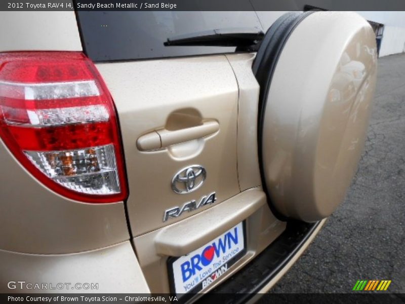 Sandy Beach Metallic / Sand Beige 2012 Toyota RAV4 I4