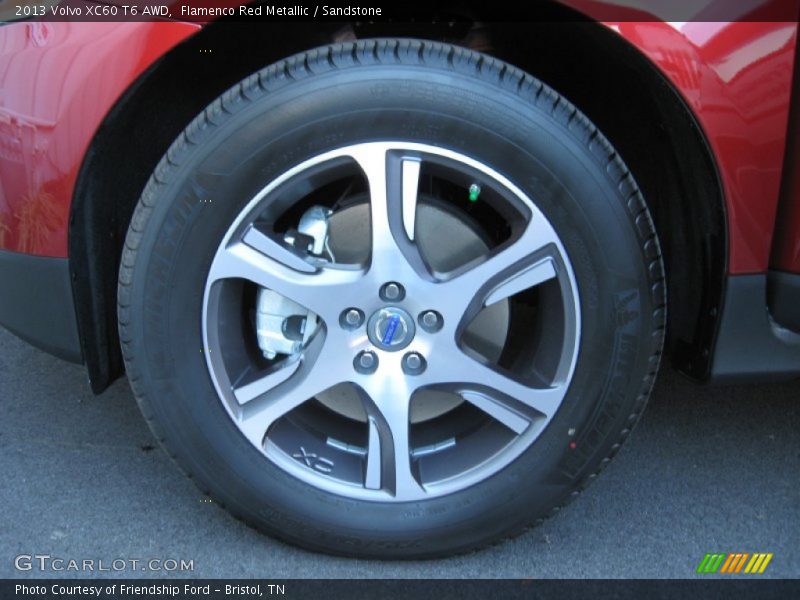 Flamenco Red Metallic / Sandstone 2013 Volvo XC60 T6 AWD