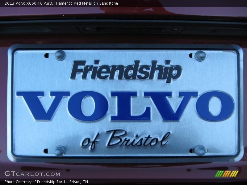 Flamenco Red Metallic / Sandstone 2013 Volvo XC60 T6 AWD