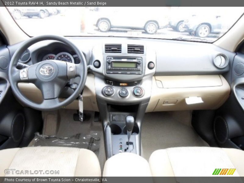 Sandy Beach Metallic / Sand Beige 2012 Toyota RAV4 I4
