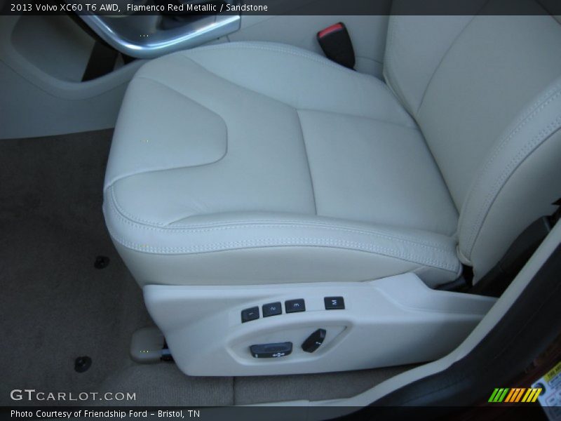 Flamenco Red Metallic / Sandstone 2013 Volvo XC60 T6 AWD