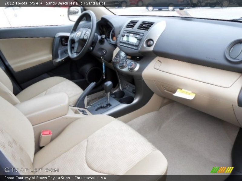 Sandy Beach Metallic / Sand Beige 2012 Toyota RAV4 I4