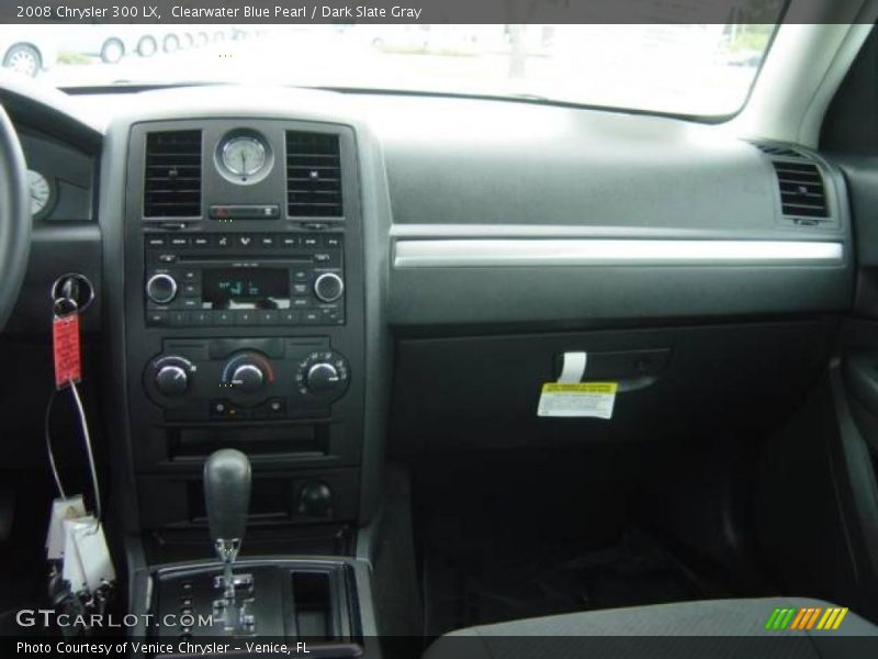 Clearwater Blue Pearl / Dark Slate Gray 2008 Chrysler 300 LX