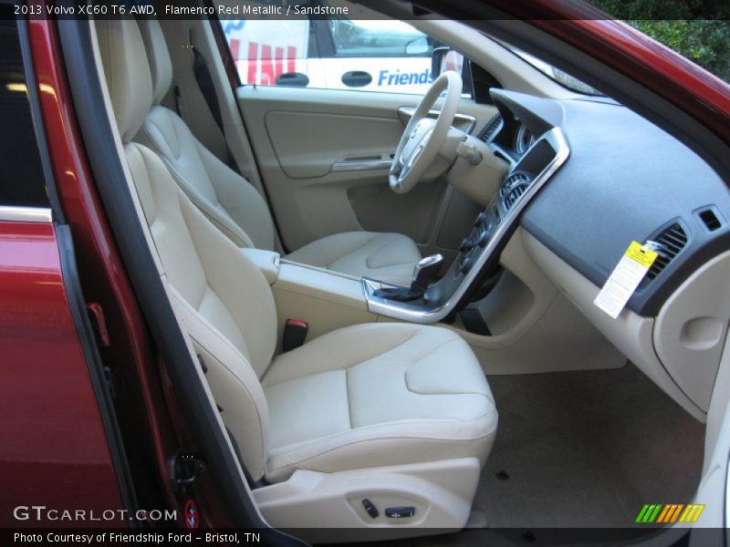 Flamenco Red Metallic / Sandstone 2013 Volvo XC60 T6 AWD