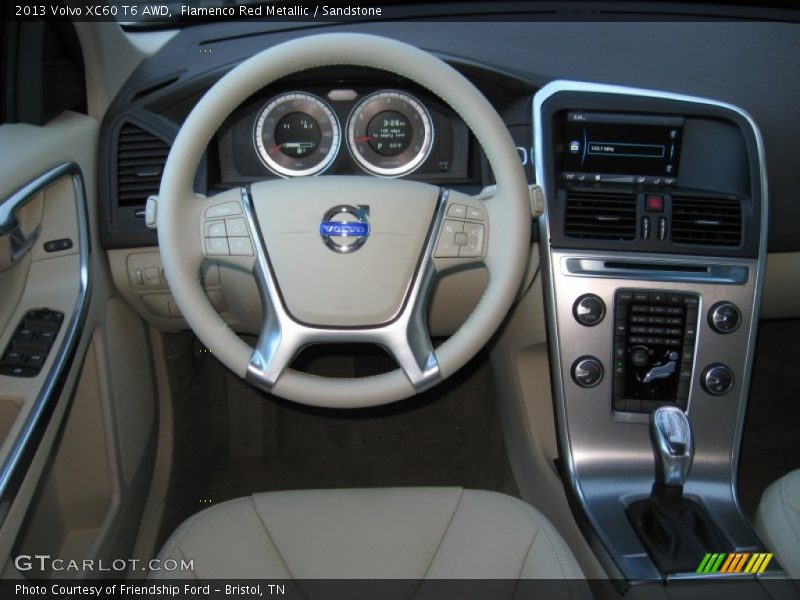 Flamenco Red Metallic / Sandstone 2013 Volvo XC60 T6 AWD