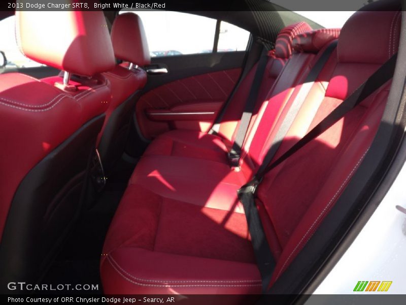 Rear Seat of 2013 Charger SRT8