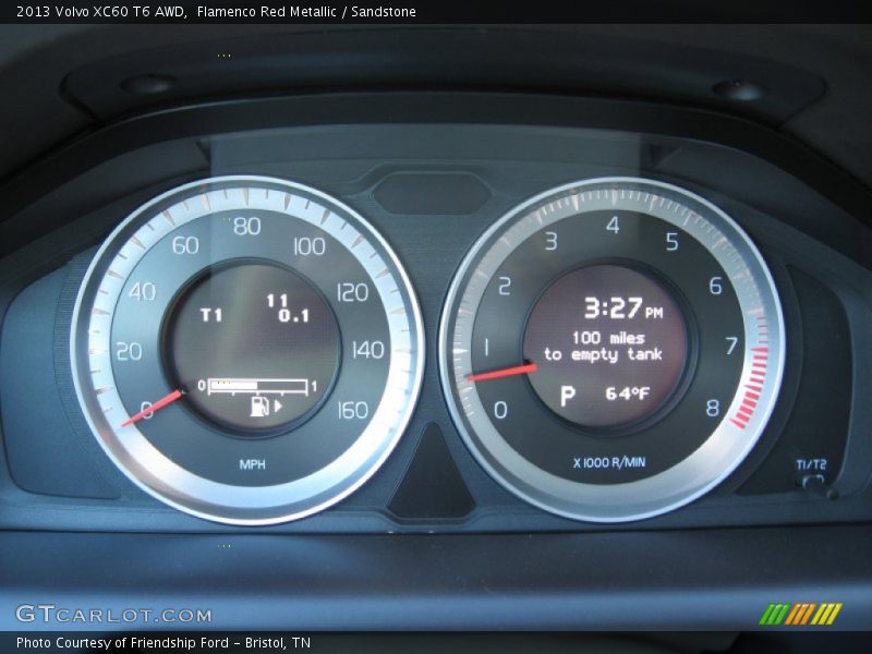Flamenco Red Metallic / Sandstone 2013 Volvo XC60 T6 AWD
