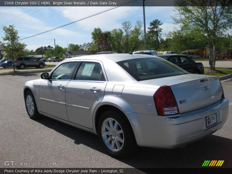 Bright Silver Metallic / Dark Slate Gray 2008 Chrysler 300 C HEMI