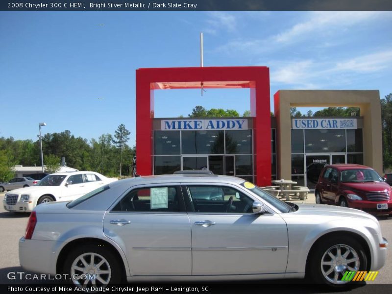 Bright Silver Metallic / Dark Slate Gray 2008 Chrysler 300 C HEMI