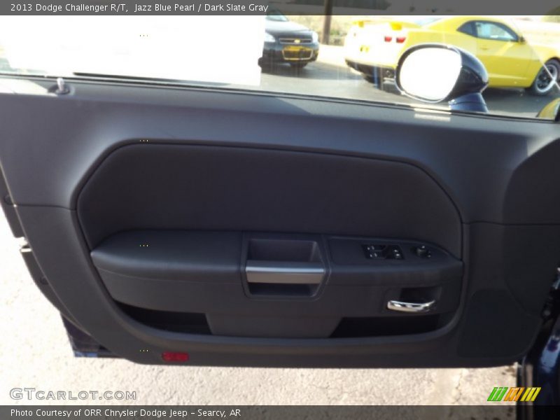 Jazz Blue Pearl / Dark Slate Gray 2013 Dodge Challenger R/T