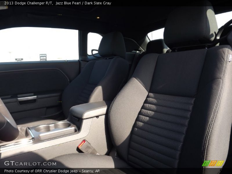 Jazz Blue Pearl / Dark Slate Gray 2013 Dodge Challenger R/T