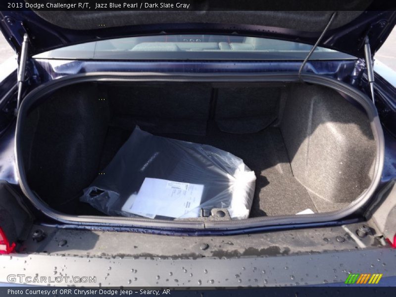Jazz Blue Pearl / Dark Slate Gray 2013 Dodge Challenger R/T