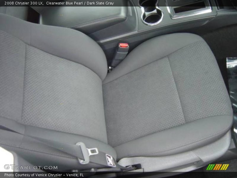 Clearwater Blue Pearl / Dark Slate Gray 2008 Chrysler 300 LX
