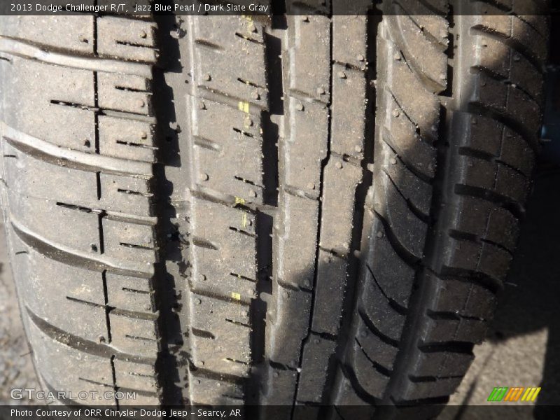 Jazz Blue Pearl / Dark Slate Gray 2013 Dodge Challenger R/T