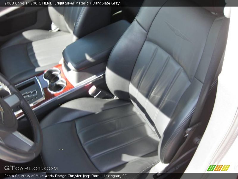 Bright Silver Metallic / Dark Slate Gray 2008 Chrysler 300 C HEMI