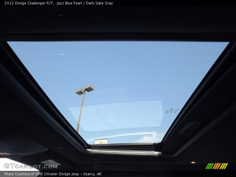 Jazz Blue Pearl / Dark Slate Gray 2013 Dodge Challenger R/T