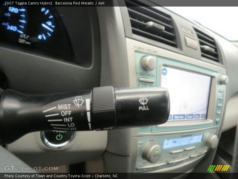 Barcelona Red Metallic / Ash 2007 Toyota Camry Hybrid