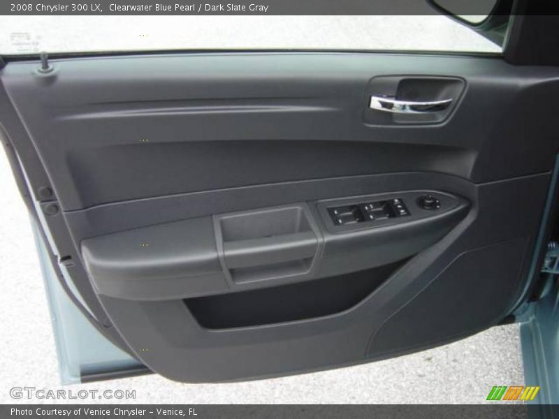 Clearwater Blue Pearl / Dark Slate Gray 2008 Chrysler 300 LX