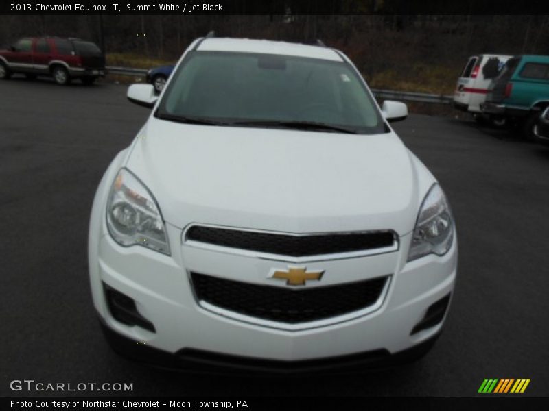 Summit White / Jet Black 2013 Chevrolet Equinox LT