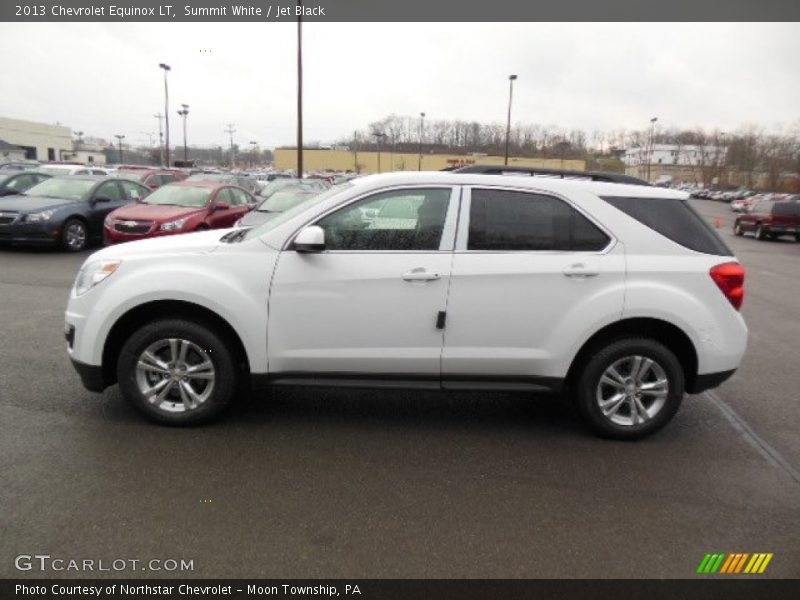 Summit White / Jet Black 2013 Chevrolet Equinox LT