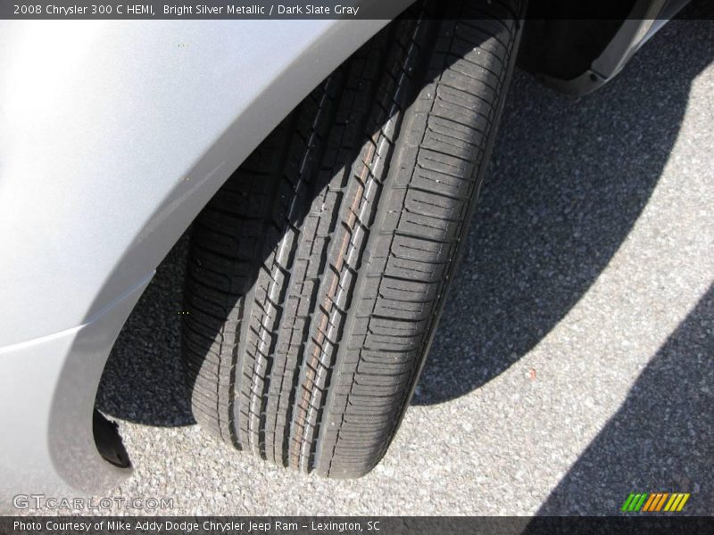 Bright Silver Metallic / Dark Slate Gray 2008 Chrysler 300 C HEMI