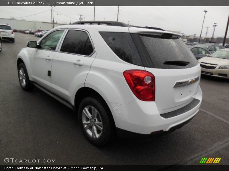 Summit White / Jet Black 2013 Chevrolet Equinox LT