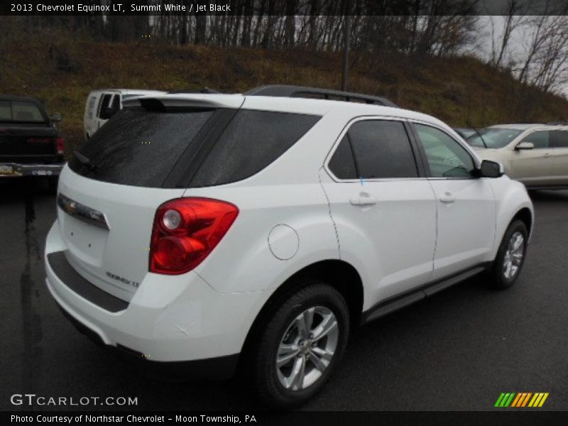 Summit White / Jet Black 2013 Chevrolet Equinox LT