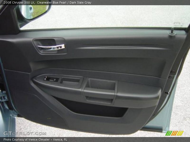 Clearwater Blue Pearl / Dark Slate Gray 2008 Chrysler 300 LX