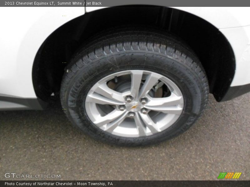 Summit White / Jet Black 2013 Chevrolet Equinox LT