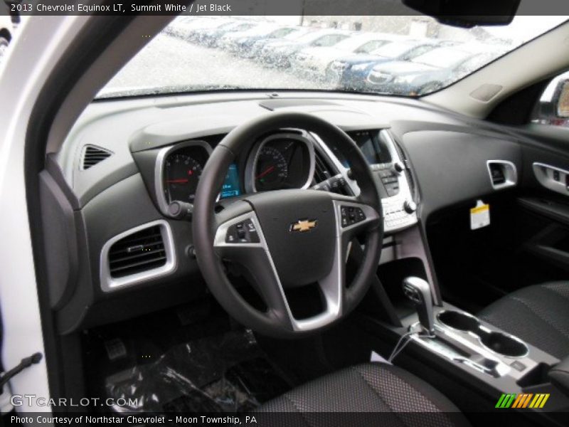 Summit White / Jet Black 2013 Chevrolet Equinox LT
