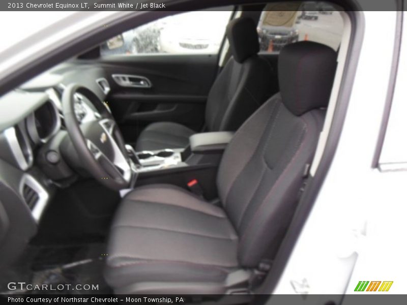 Summit White / Jet Black 2013 Chevrolet Equinox LT
