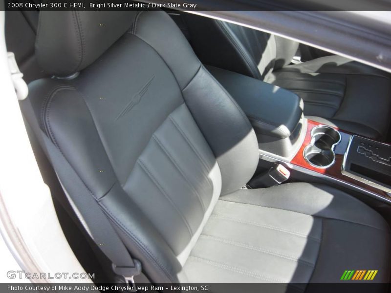 Bright Silver Metallic / Dark Slate Gray 2008 Chrysler 300 C HEMI