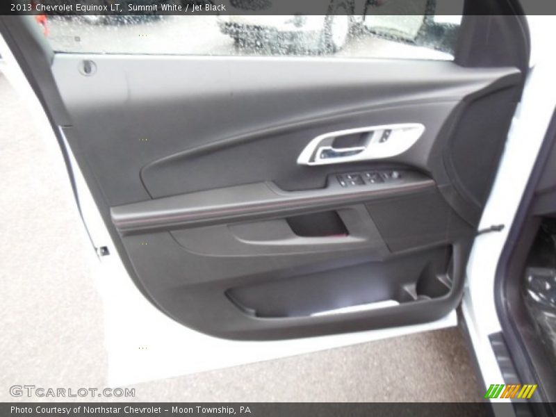 Summit White / Jet Black 2013 Chevrolet Equinox LT