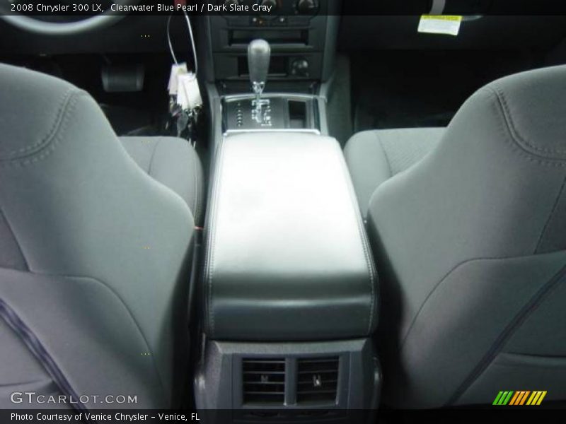 Clearwater Blue Pearl / Dark Slate Gray 2008 Chrysler 300 LX