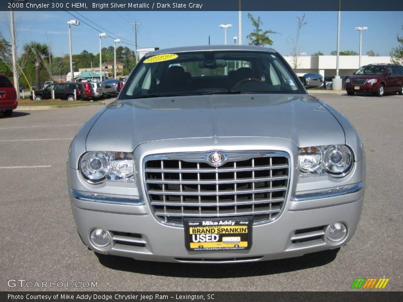 Bright Silver Metallic / Dark Slate Gray 2008 Chrysler 300 C HEMI