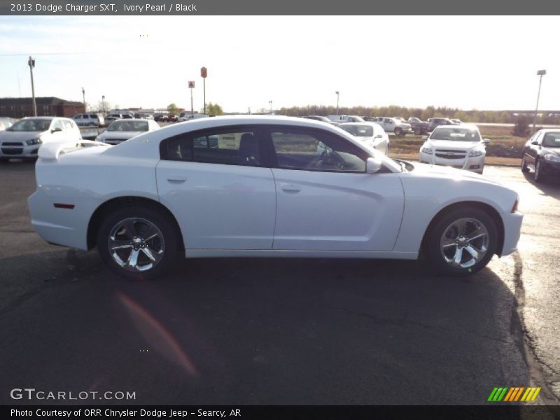 Ivory Pearl / Black 2013 Dodge Charger SXT